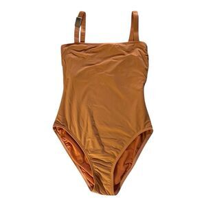 Michael Kors One Piece Swimsuit Orange Size 8 Swim Designer Beach Vacation